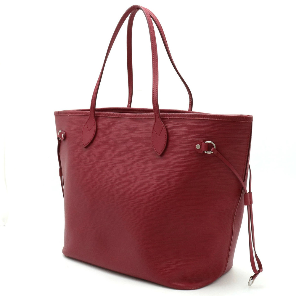 Louis Vuitton Shoulder Pink Tote Pouch Fuchsia Neverfull Bag Epi Pink